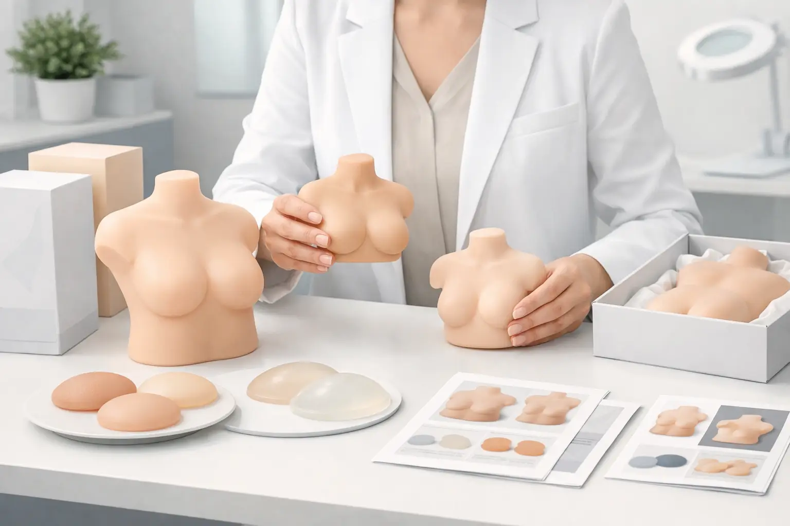Poupée sexuelle silicone pour comparer les matières